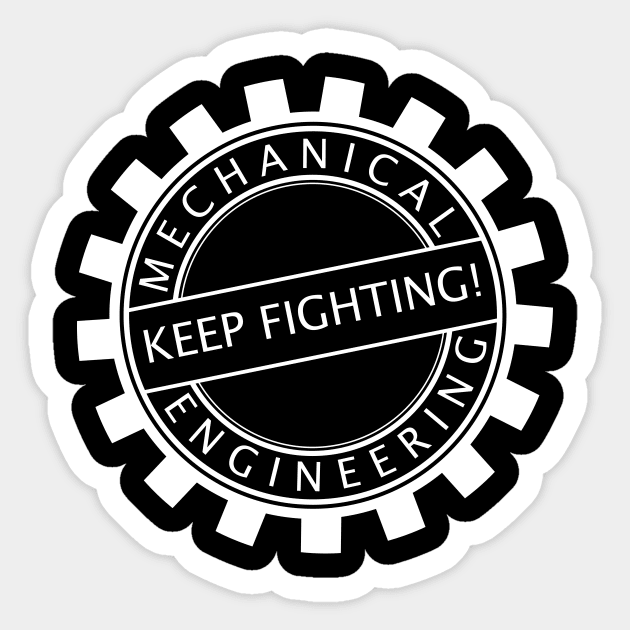 mechanical engineering, mechanics, engineer Sticker by PrisDesign99